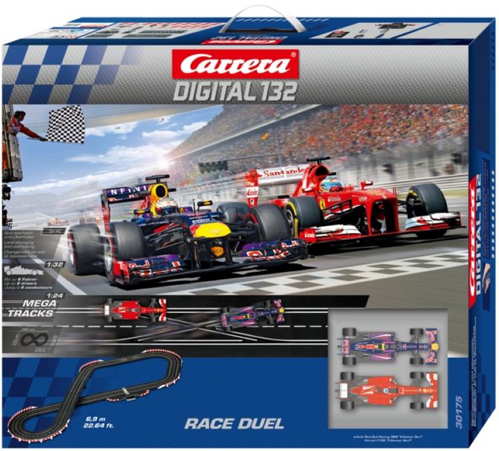 Actual product image Carrera D132 Race Duel 6.9 m Red Bull RB9 Ferrari F138