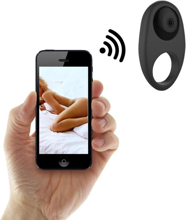 Actual product image The Cock Cam Penis ring with camera (3 cm)