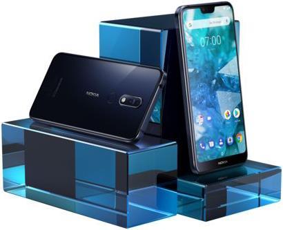Produktbild Nokia 7.1 (32 GB, Blue, 5.80", Hybrid Dual SIM, 12 Mpx, 4G)