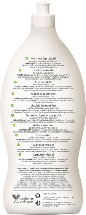 Produktbild Attitude Nature+ Geschirrspülmittel (Flüssig)