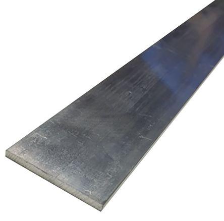 Actual product image Rs Pro 6082T6 Aluminum Flat Bar, 50mmx6mmx1m