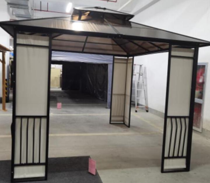 Produktbild Outsunny Pavillon mit Polycarbonatplatten-Dach (300 cm, 320 cm)