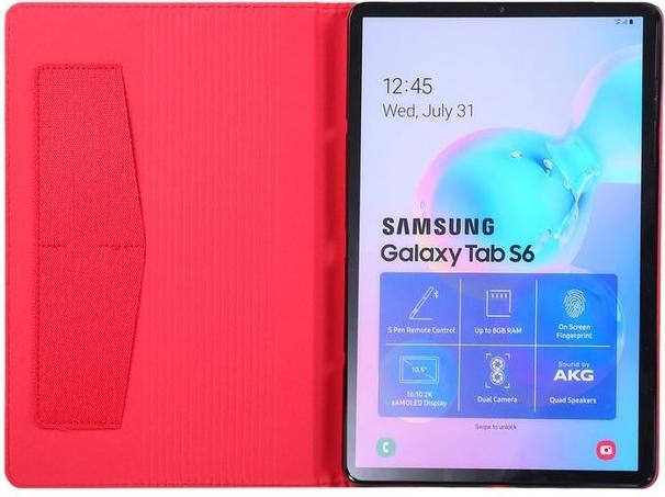 Actual product image MU Classic Fabric/leatherette cover (Galaxy Tab S6)