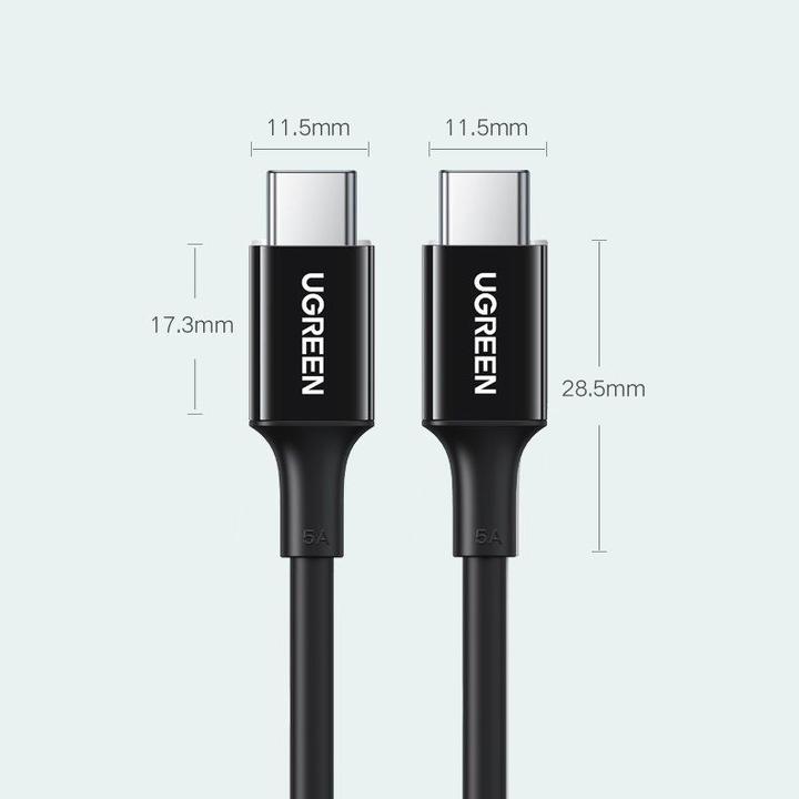 Produktbild Ugreen USB C – USB C (2 m, USB 2.0)