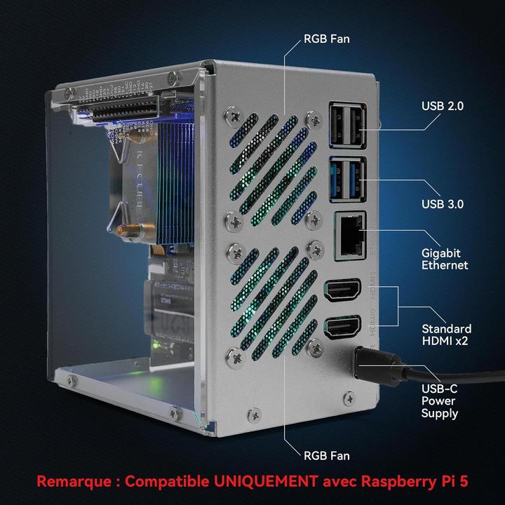 Immagine prodotto Raspberry Pi Pironman 5