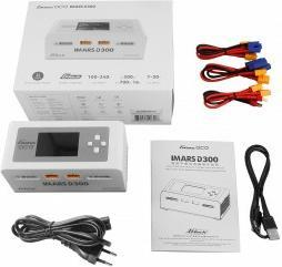 Immagine prodotto Gens Ace Caricabatterie RC IMARS D300 G-Tech Channel AC/DC 300W/700W UE Bianco