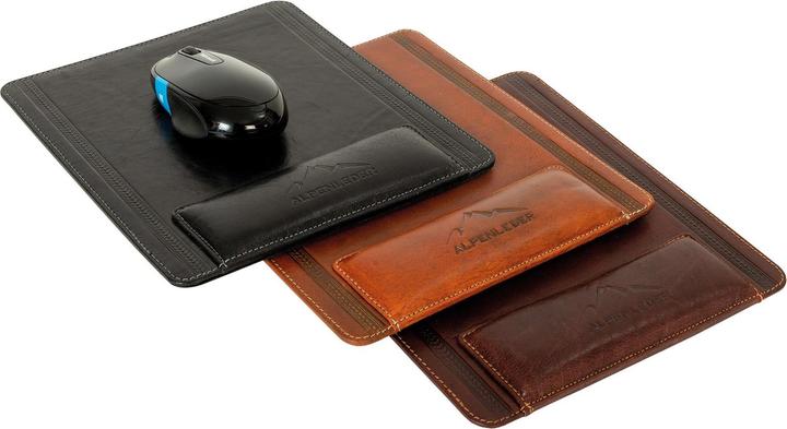 Actual product image Alpenleder Mouse Mat Constance Ebony (S)