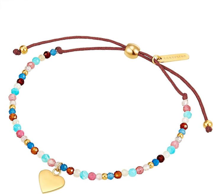 Immagine prodotto Eastside Cuore da donna in acciaio inox apatite oro giallo - 29748 (21 cm, Acciaio inossidabile)