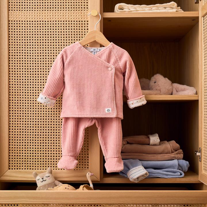 Actual product image La Redoute Collections 2-piece velvet set (50)