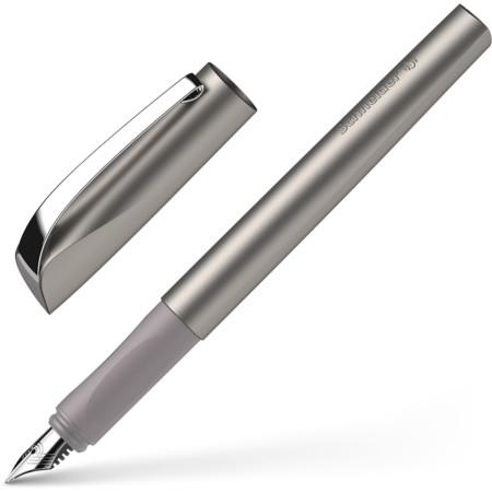 Produktbild Schneider 168621 Ceod Shiny Füller (Rechts- und Linkshänder, M-Feder, inkl. Tintenpatrone königsblau (Graphit, Graphite, 1 x)