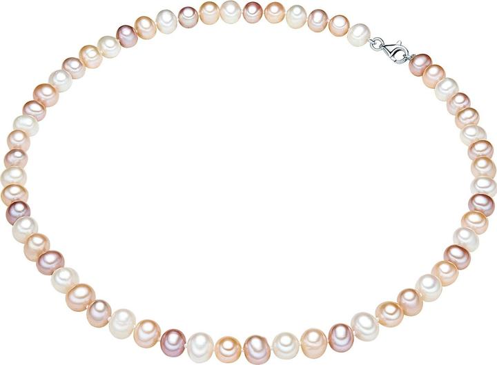 Produktbild Valero Pearls Damen Sterling Silber Süsswasser-Zuchtperle silber - 3832 (Sterling Silber, 50 cm)
