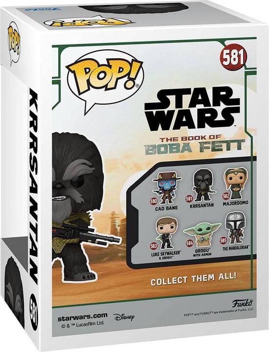 Produktbild Funko POP! Star Wars Book Boba Fett : Krrsantan (581)
