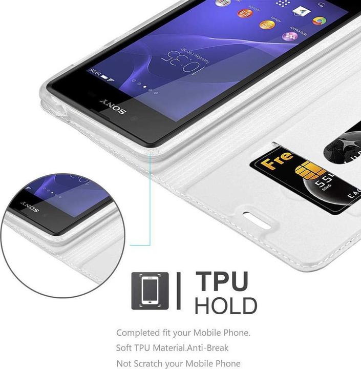 Produktbild Cadorabo Book Classy Style Cover (Sony Xperia E3)
