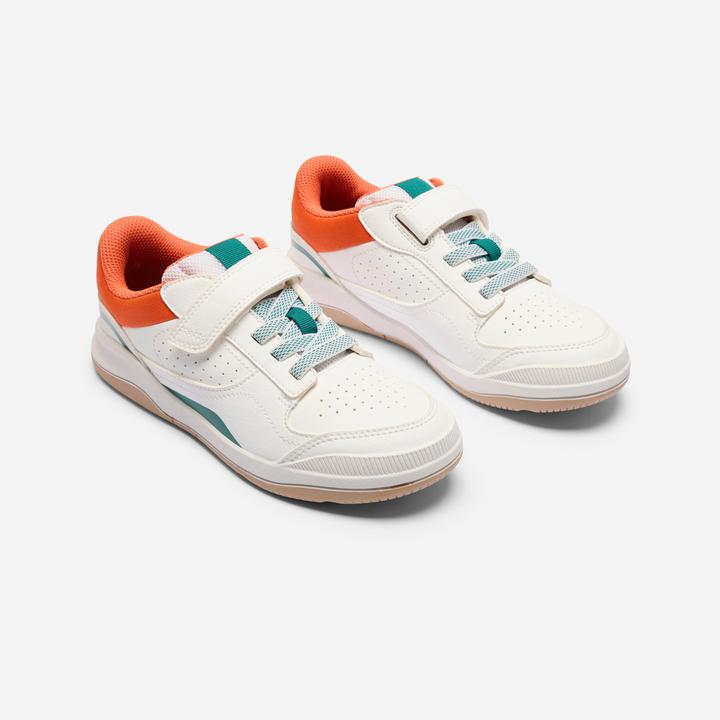 Produktbild Decathlon Sportschuhe Kinder robust - Playventure Yard weiss/grün/orange (37)