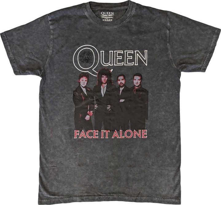 Immagine prodotto Queen Face It Alone Maglietta Gruppo Musicale Adulto Unisex (M)