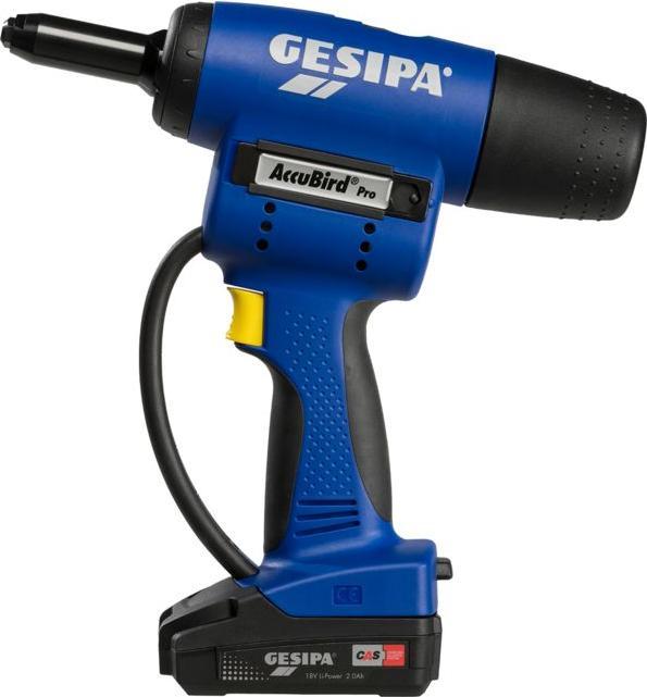 Immagine prodotto Gesipa ACCUBIRD PRO senza batteria e caricatore in L-Boxx 13000 N Corsa di lavoro 25 mm