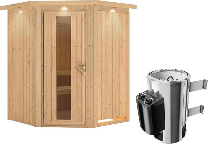 Immagine prodotto Karibu Nanja con corona sul tetto (Controllo interno Plug & Play 3,6 KW)