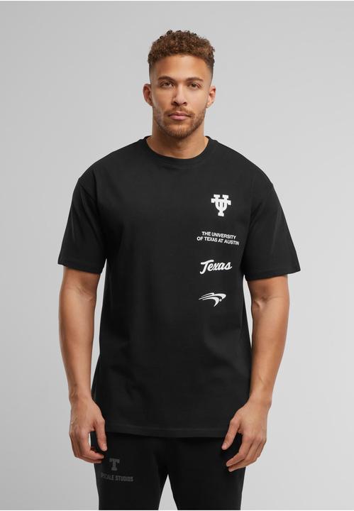 Produktbild Urban Classics Upscale Texas Longhorns Leather Oversize Tee - 191905 (XS)