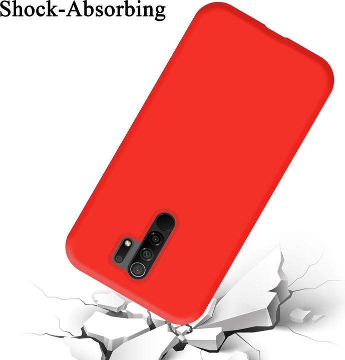 Immagine prodotto Cadorabo Copertura della cassa del silicone liquido TPU (Xiaomi Redmi 9)