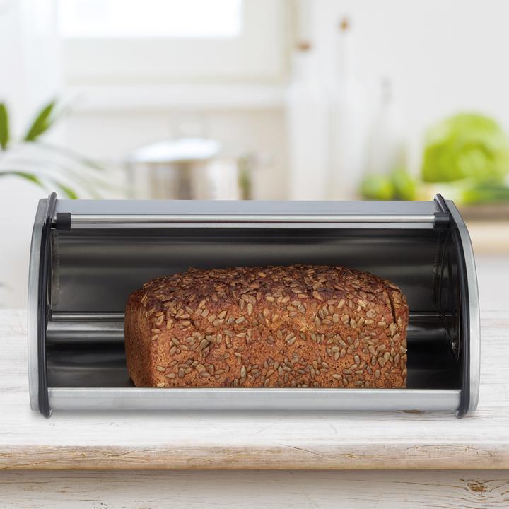Image du produit Relaxdays Boîte pour pain et viennoiserie, en inox