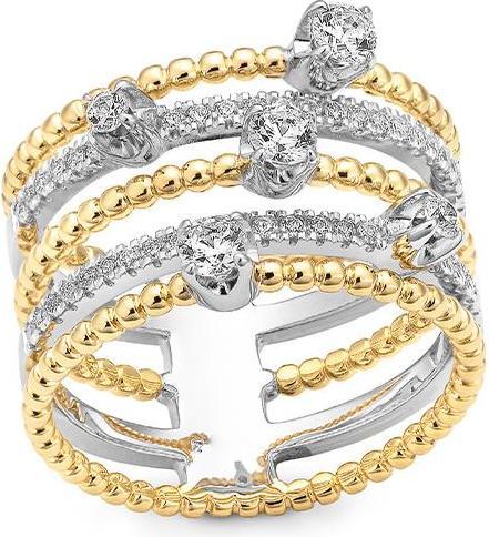Immagine prodotto Breuning ANELLO - BRILL. 0,612 Ct. H/si (50, Oro 750/18 K)