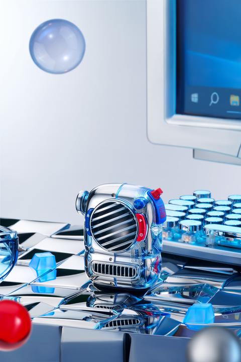 Produktbild Divoom Spark-Pop blue