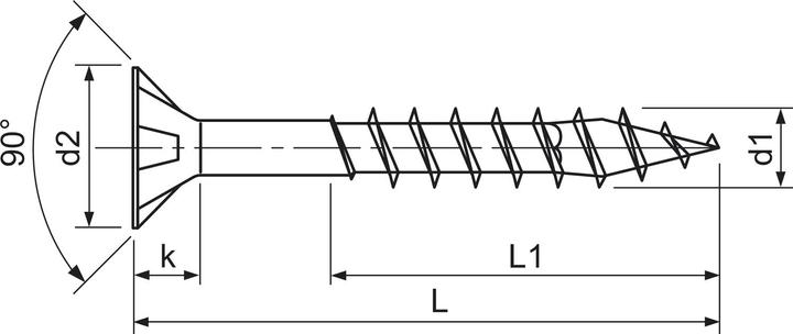 Produktbild Spax Schraube (100 Schrauben pro Stück)
