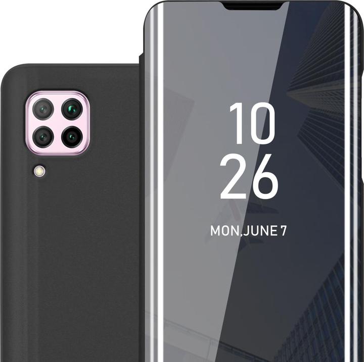 Actual product image Cadorabo Smart View Mirror Book Case for Huawei NOVA 6 SE / P40 LITE / NOVA 7i (Huawei P40 Lite, Huawei Nova 6 SE, Huawei Nova 7i)