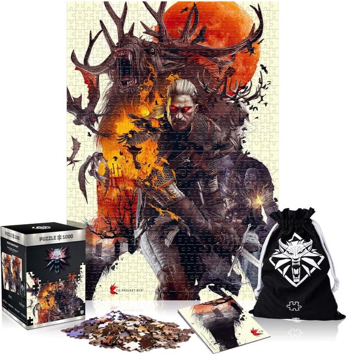 Actual product image GED The Witcher : Monsters - Puzzle 1000 Pezzi (1000 pieces)