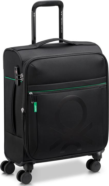 Image du produit Delsey ParisxUnited Colors of Benetton Color Block 4 roues trolley cabine S 55 cm avec soufflet d'extension (43 l, Bagage à main (jusqu'à 50l))