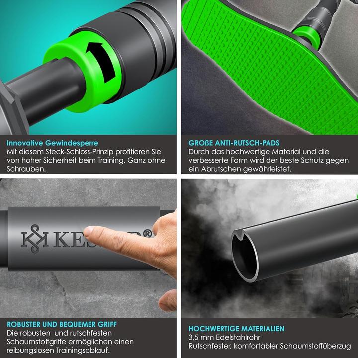 Actual product image Kesser Verstellbare Klimmzugstange mit Resistenzbändern