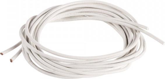 Actual product image Rayher Round straps made of goatskin 2 pcs. white