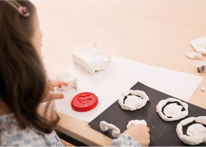 Produktbild EberhardFaber Modelliermasse EFA PLAST Kids 1 kg, Weiss
