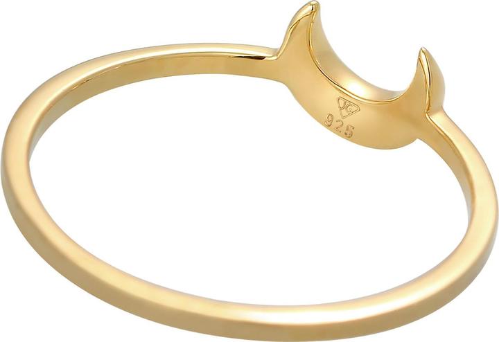 Actual product image Elli Astro, Crescent Moon (58, 925 Silver)