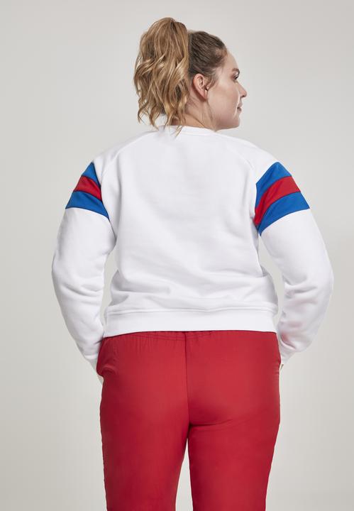 Produktbild Urban Classics Ladies Sleeve Stripe Crew (XXL)