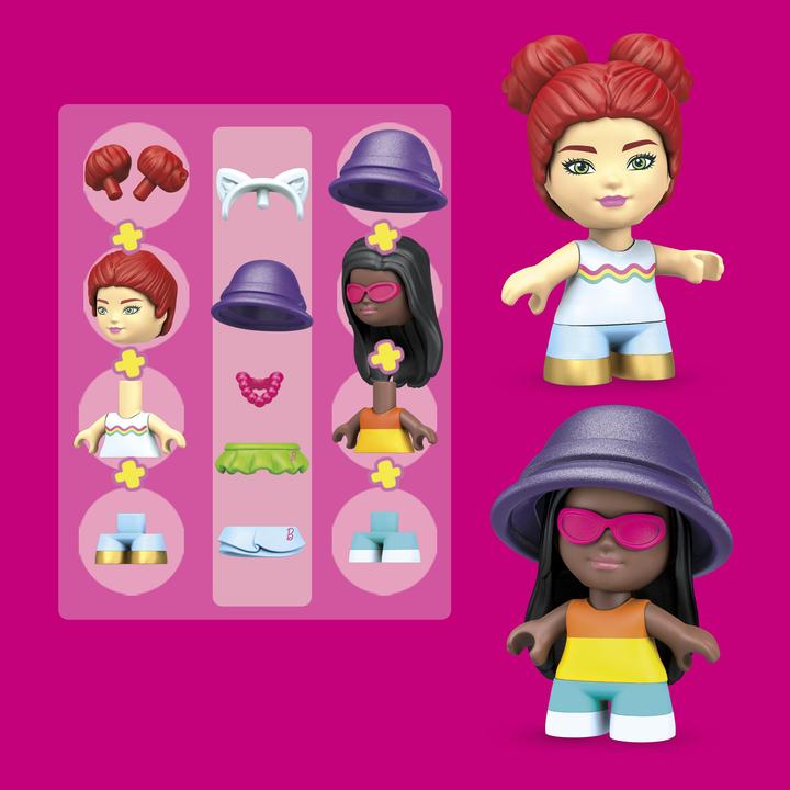 Produktbild Mega Bloks Mega Construx - Barbie-Spielset-Bundle