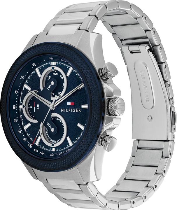 Actual product image Tommy Hilfiger Clark (Analogue wristwatch, 46 mm)