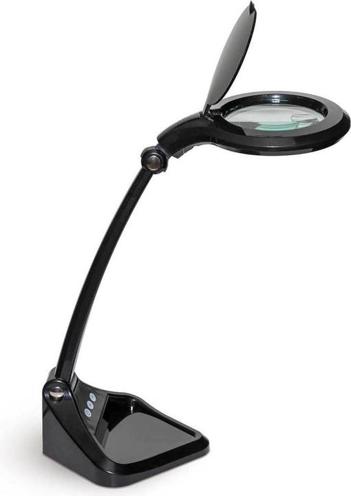 Image du produit Maul Lampe loupe LED MAULiris, dimmable, 470 lumen, 7 W, noir (470 lm)