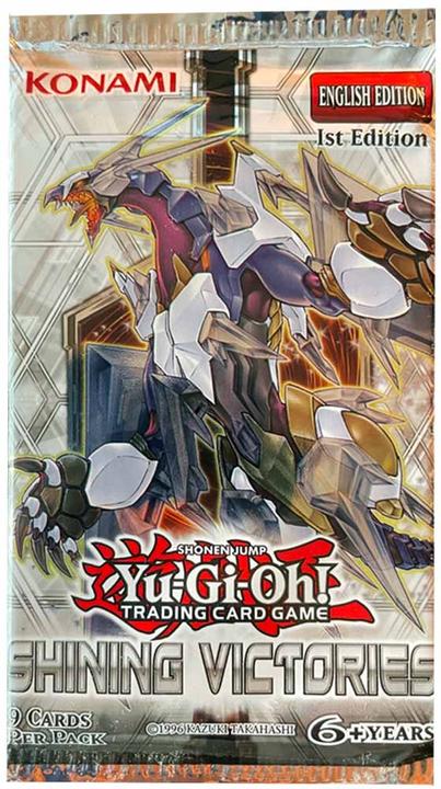 Produktbild Yu-Gi-Oh Shining Victories Booster - 1. Auflage -! - EN (Englisch, Booster Pack)