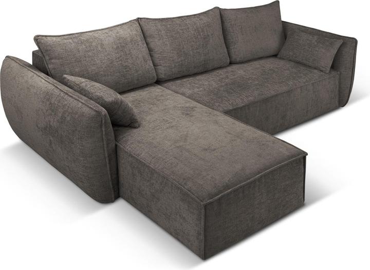 Actual product image Micadoni Left Corner Sofa With Bed Function And Box, "Kaelle", 4 Seats, 252x165x87Made in Europe (Corner sofa)