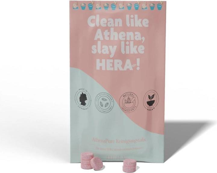 Hera Organics Reinigungstabs Menstruationsschwamm 6 Stück