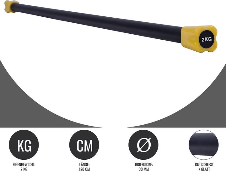 Actual product image Gorilla Sports Weight bar
