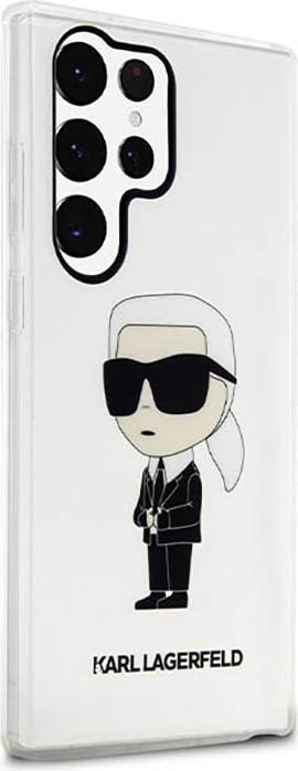 Immagine prodotto Karl Lagerfeld KLHCS23LHNIKTCT S23 Ultra S918 custodia rigida trasparente Ikonik (Samsung Galaxy S23 Ultra)