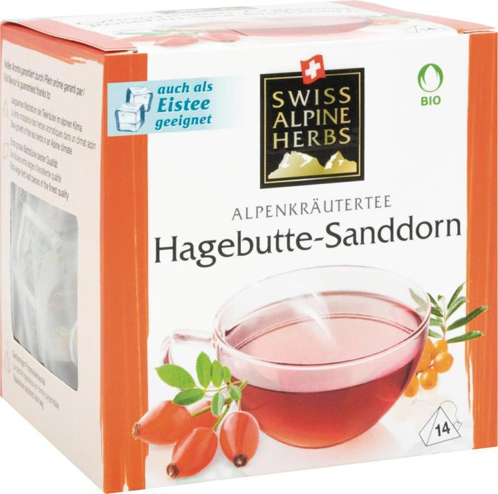 Produktbild Swiss Alpine Herbs Hagebutte-Sanddorn (16.80 g)