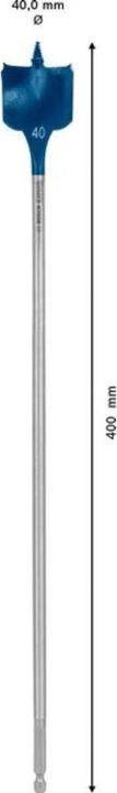 Actual product image Bosch Professional Zubehör EXPERT Self Cut Speed Flat Milling Drill, 40 x 400 mm (40 mm)