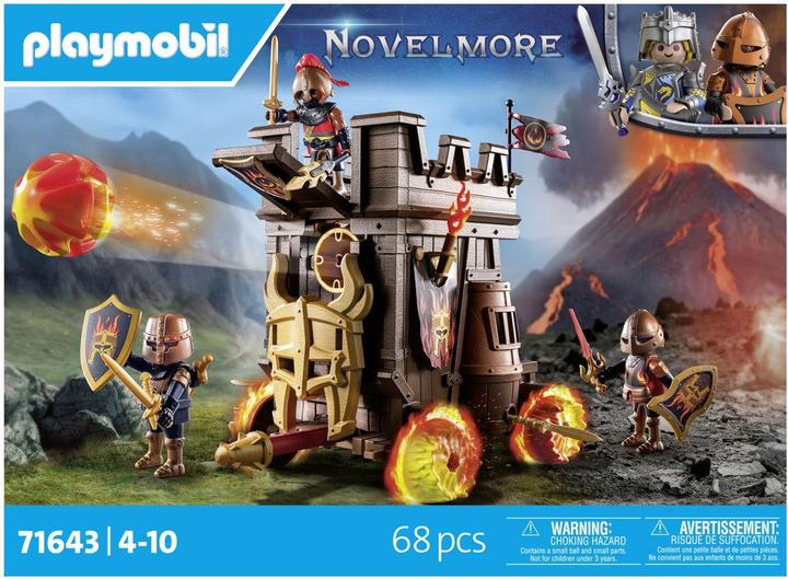 Image du produit Playmobil Chariot d'attaque avec canon à feu (71643, Playmobil Novelmore)