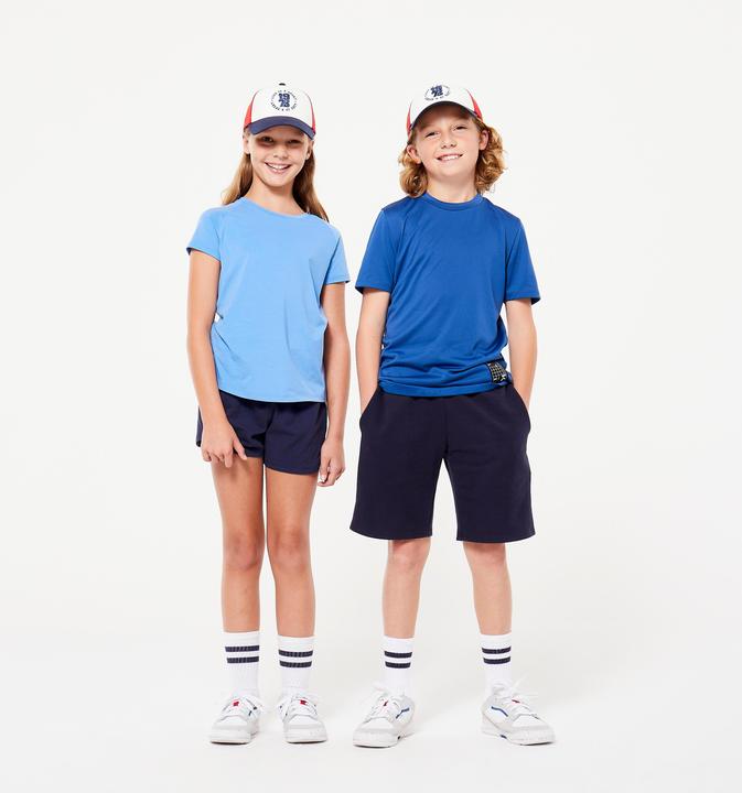 Actual product image Decathlon Cap kids - W500 blue/white
