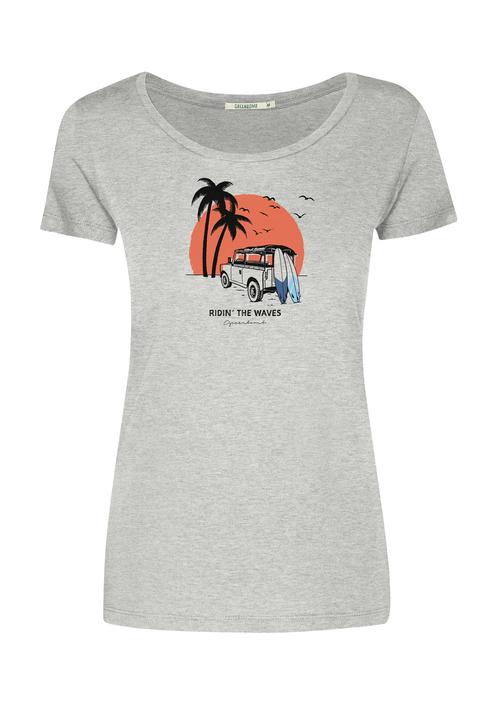 Produktbild Greenbomb Women's Nature Beach Trip Loves T-Shirt (XS)