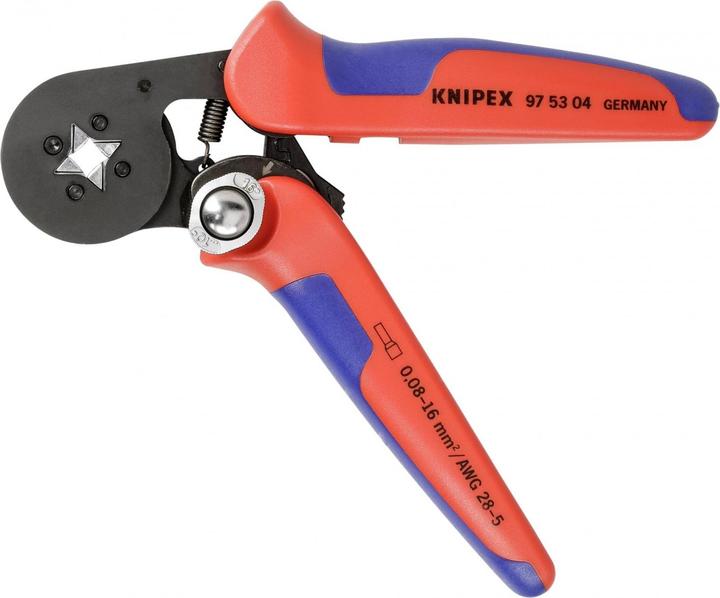 Image du produit Knipex Pince à sertir auto-ajustable pour embouts de câble (180 mm)