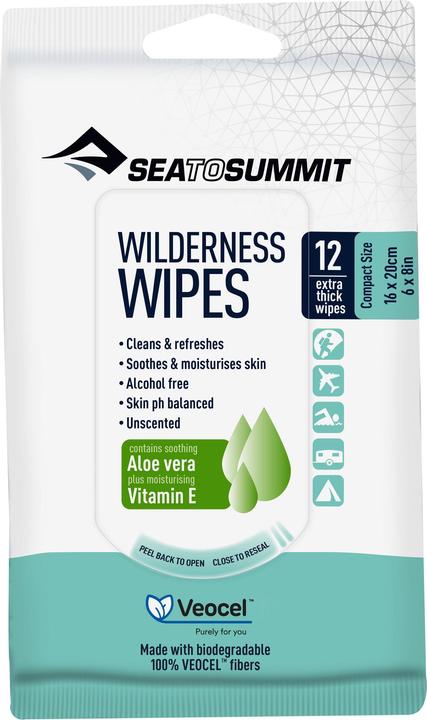 Produktbild Sea To Summit Wilderness Wipes Feuchtigkeitstücher (12 Stück)